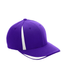 Team 365 ATB102 by Flexfit Adult Pro-Formance Fron in Sport purple/ white