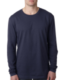 Next Level 3601 Men's Long Sleeve Crew in Midnight navy