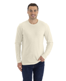 Next Level 3601 Men's Long Sleeve Crew in Natural