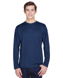 Team 365 TT11L Men's Zone Performance Long-Sleeve  in Sport dark navy