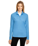 Team 365 TT31W Ladies' Zone Performance Quarter-Zi in Sport light blue