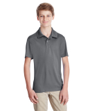 Team 365 TT51Y Youth Zone Performance Polo in Sport graphite