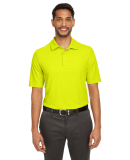 Core 365 CE112 Men's Fusion ChromaSoft™ Pique Po in Safety yellow