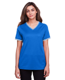 Devon and Jones DG20CW Ladies' CrownLux Performanc in French blu/ wht