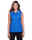 Devon and Jones DG20SW Ladies' CrownLux Performanc in French blue/ white