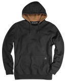 DRI DUCK 7035 Cotton Blend Pullover Hooded Sweatsh in Black
