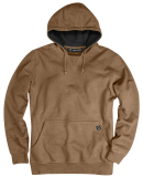 DRI DUCK 7035 Cotton Blend Pullover Hooded Sweatsh in Saddle