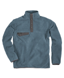 DRI DUCK 7355 Men's Brooks Sherpa Fleece Pullover in Slate blue