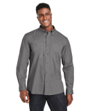 DRI DUCK 4450 Men's Craftsman Woven Shirt in Gunmetal