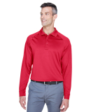 Harriton M211L Men's Advantage Snag Protection Plu in Red