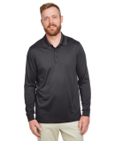 Harriton M348L Men's Advantage Snag Protection Plu in Dark charcoal
