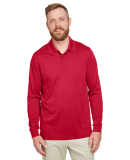 Harriton M348L Men's Advantage Snag Protection Plu in Red