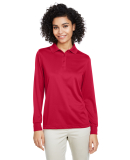 Harriton M348LW Ladies' Advantage Snag Protection  in Red
