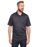 Harriton M348P Men's Advantage Snag Protection Plu in Dark charcoal