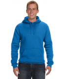 J America 8824 Adult Premium Fleece Pullover Hoode in Royal