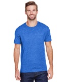 Jerzees 560MR Adult Premium Blend Ring-Spun T-Shir in Retro heather royal
