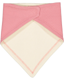 Rabbit Skins 1012 Infant Premium Jersey Bandana Bi in Mauvelous/ natural