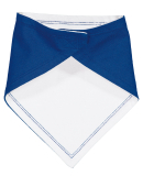 Rabbit Skins 1012 Infant Premium Jersey Bandana Bi in Royal/ white