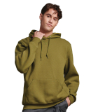 Russell Athletic 695HBM Unisex Dri-Power® Hooded  in Green moss