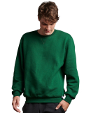 Russell Athletic 698HBM Unisex Dri-Power® Crewnec in Dark green
