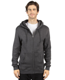 Threadfast Apparel 320Z Unisex Ultimate Fleece Ful in Charcoal heather