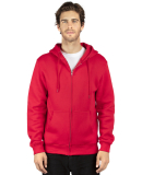 Threadfast Apparel 320Z Unisex Ultimate Fleece Ful in Red