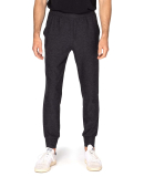 Threadfast Apparel 380P Unisex Impact Jogger Pant in Black heather