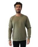 Next Level Apparel 9002 Unisex Malibu Pullover Swe in Heather military green