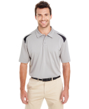Dickies LS66 Men's 6 Oz. Performance Team Polo in Smoke/ black