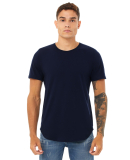 Bella + Canvas 3003 FWD Fashion Men's Curved Hem S in Navy