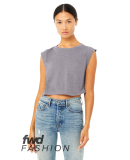 Bella + Canvas 8483 FWD Fashion Ladies' Festival C in Storm triblend