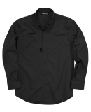DRI DUCK 4450T Men's Tall Craftsman Woven Shirt in Black