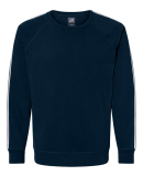J America 8641 Adult Rival Crewneck Sweatshirt in Navy