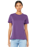 Bella + Canvas 6400 Ladies' Relaxed Jersey Short-S in Royal purple