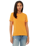 Bella + Canvas 6400 Ladies' Relaxed Heather CVC Sh in Heather marmalade