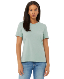 Bella + Canvas 6400 Ladies' Relaxed Triblend T-Shi in Dusty blue triblend