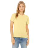 Bella + Canvas 6400 Ladies' Relaxed Triblend T-Shi in Pale yellow triblend