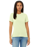 Bella + Canvas 6400 Ladies' Relaxed Triblend T-Shi in Spring green triblend