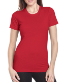 Next Level 3900 Boyfriend Tee  in Red