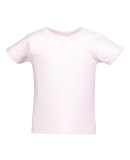 Rabbit Skins 3401 Infant Cotton Jersey T-Shirt in Ballerina