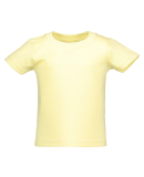 Rabbit Skins 3401 Infant Cotton Jersey T-Shirt in Banana