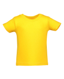 Rabbit Skins 3401 Infant Cotton Jersey T-Shirt in Gold