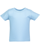 Rabbit Skins 3401 Infant Cotton Jersey T-Shirt in Light blue