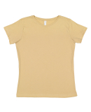 LA T 3516 Ladies' Fine Jersey T-Shirt in Latte