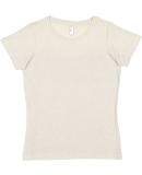 LA T 3516 Ladies' Fine Jersey T-Shirt in Natural