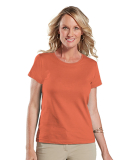 LA T 3516 Ladies' Fine Jersey T-Shirt in Papaya
