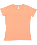 LA T 3516 Ladies' Fine Jersey T-Shirt in Sunset