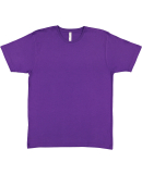 LA T 6101 Youth Fine Jersey T-Shirt in Pro purple