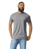 Gildan 64000CVC Men's Softstyle CVC T-Shirt in Cement