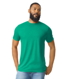 Gildan 64000CVC Men's Softstyle CVC T-Shirt in Kelly mist